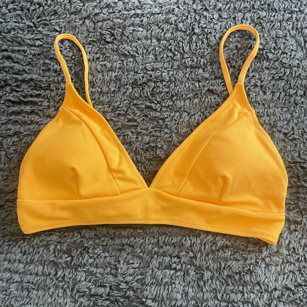 Yellow Triangle Bralette